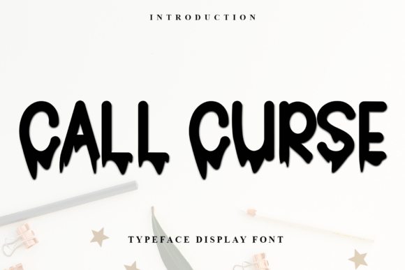 Call Curse: A Bold Display Font That Demands Attention
