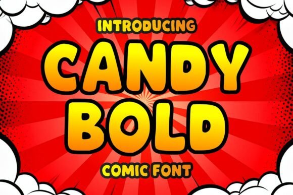 Candy Bold: A Playful Display Font for Digital Branding