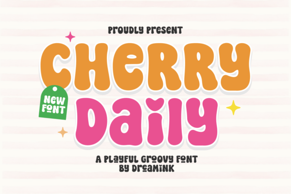 Cherry Daily: A Playful Display Font for Scroll-Stopping Marketing