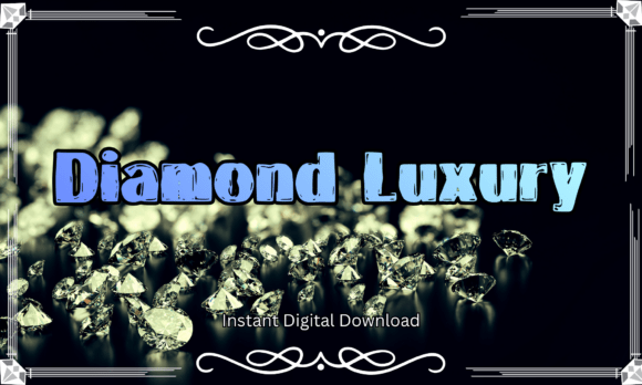 Diamond Luxury: A Premium Display Font for Polished Branding