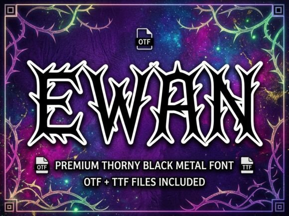 Ewan: A Bold Display Font That Commands Attention