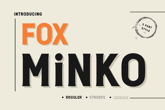 Fox Minko: A Bold Retro Display Font for Scroll-Stopping Campaigns