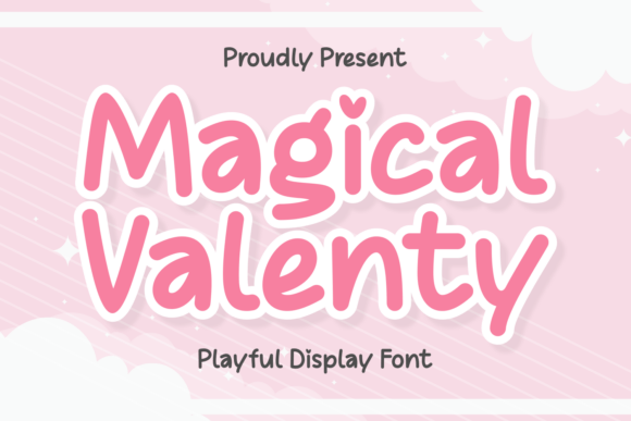 Magical Valenty: A Playful Display Font for Digital Branding