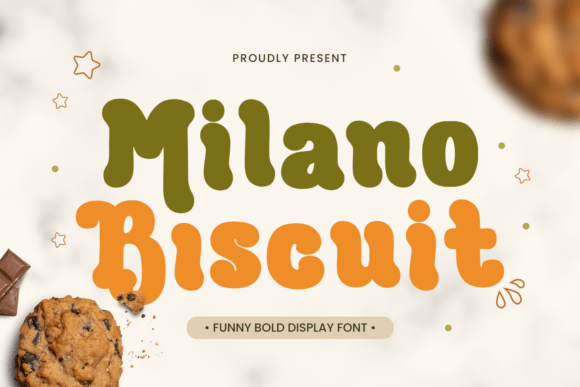 Milano Biscuit: A Warm, Playful Display Font for Digital Brands