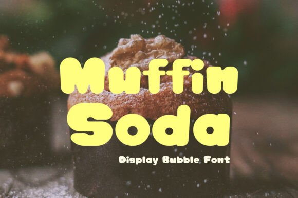 Muffin Soda: A Playful Retro Display Font for Handmade Brands