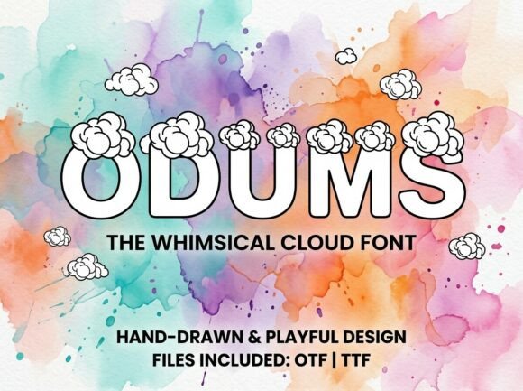 Odums: A Display Font That Commands Attention