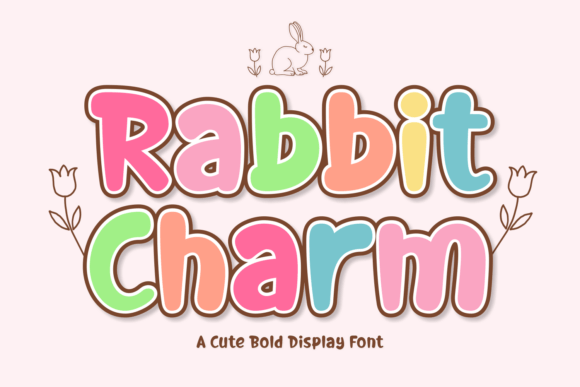 Rabbit Charm: A Display Font That Feels Like Sunshine