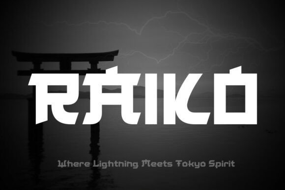 Raiko: A Display Font That Cuts Through the Feed
