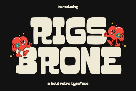 Rigs Brone: A Display Font That Gives Your Brand Instant Character