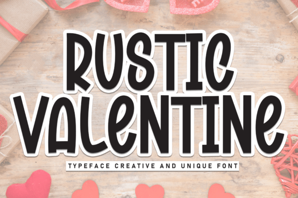 Rustic Valentine Font for Warm, Authentic Web Headlines