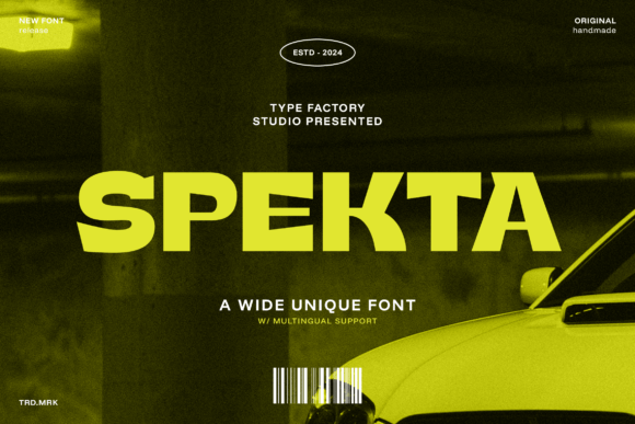 Spekta: A Bold Display Typeface for Scroll-Stopping Marketing