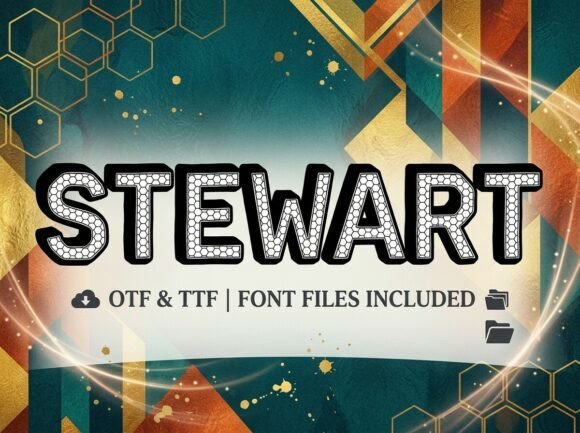 Stewart: A Bold Display Font for Scroll-Stopping Marketing