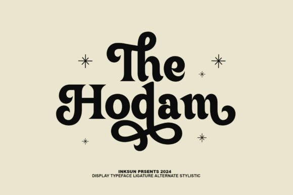 The Hodam: A Display Typeface That Makes Branding Feel Alive