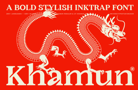 Ut Khamun: A Display Font That Earns Its Space