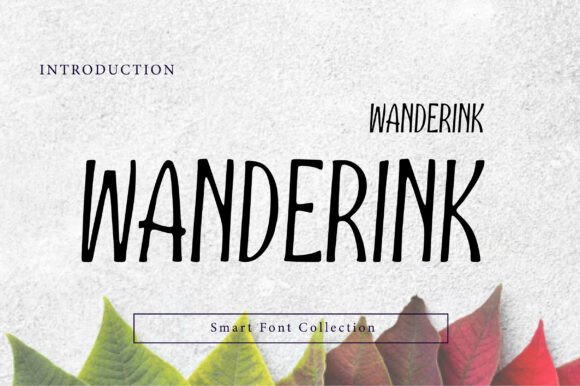 Wanderink: A Display Font That Makes Your Brand Feel Human
